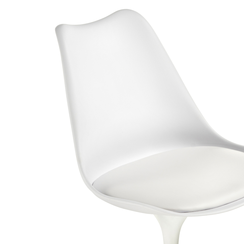 Стул на металлокаркасе, Tulip white