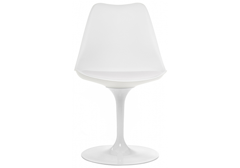 Стул на металлокаркасе, Tulip white