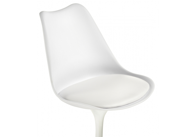 Стул на металлокаркасе, Tulip white