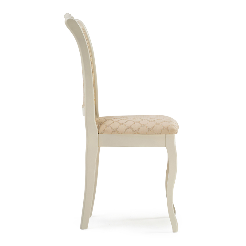 Стул деревянный, Луиджи молочный / бежевый