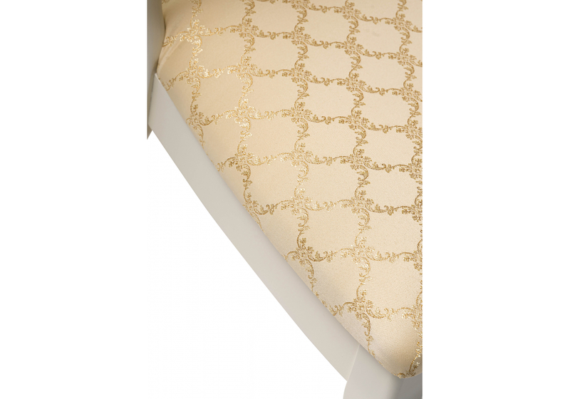 Стул деревянный, Луиджи молочный / бежевый