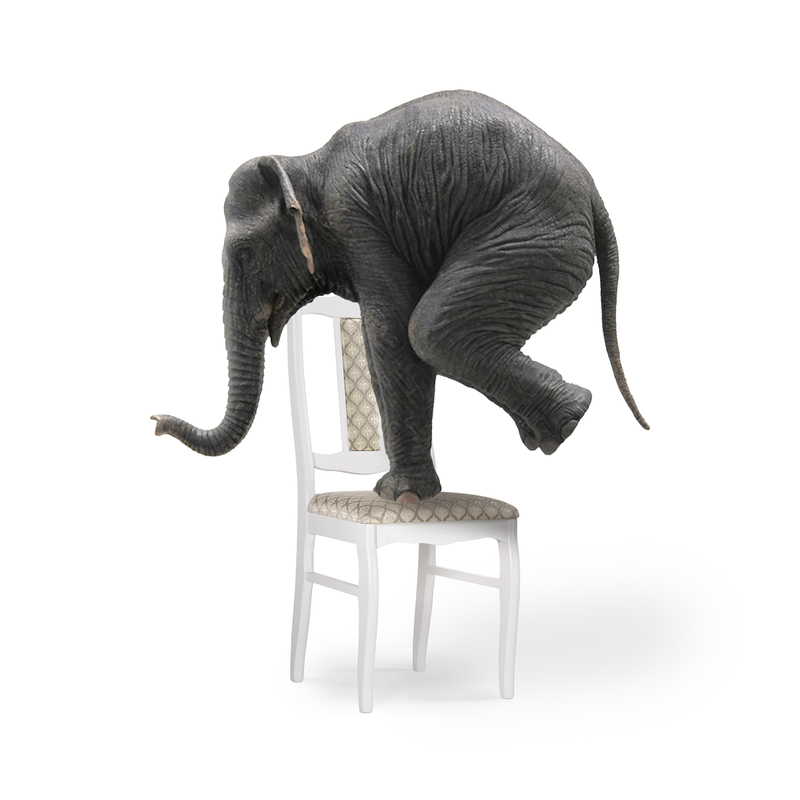 Стул деревянный, Киприан белый / бежевый