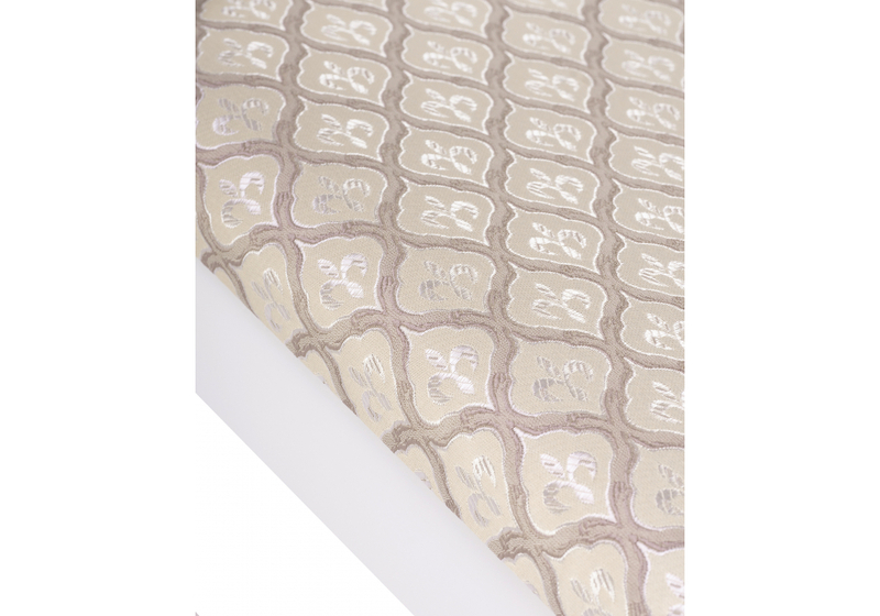 Стул деревянный, Киприан белый / бежевый