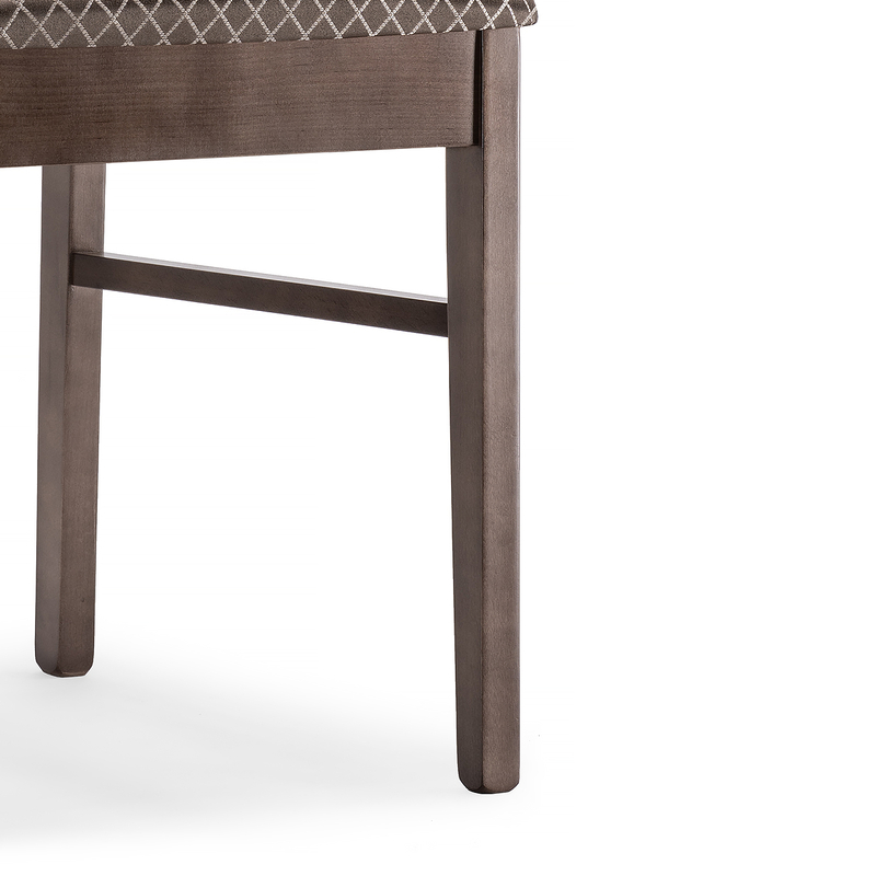 Стул деревянный, Амиата орех / коричневый