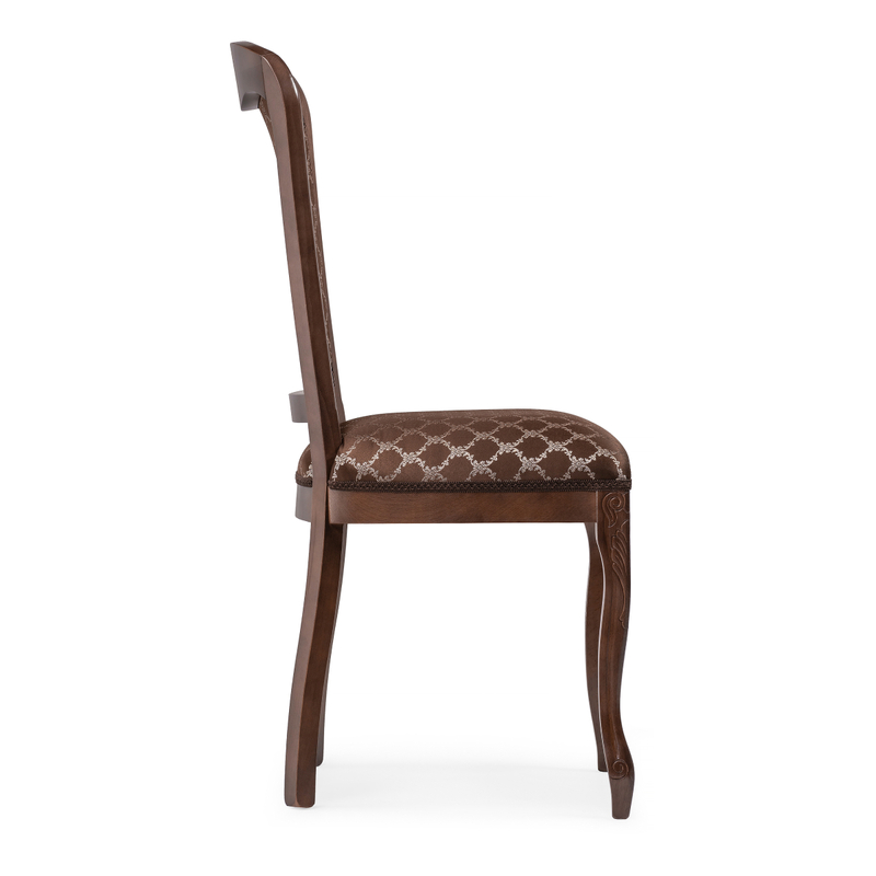 Стул деревянный, Клето орех / коричневый