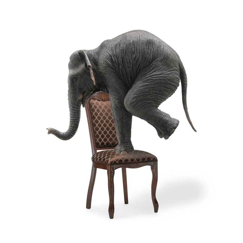 Стул деревянный, Клето орех / коричневый