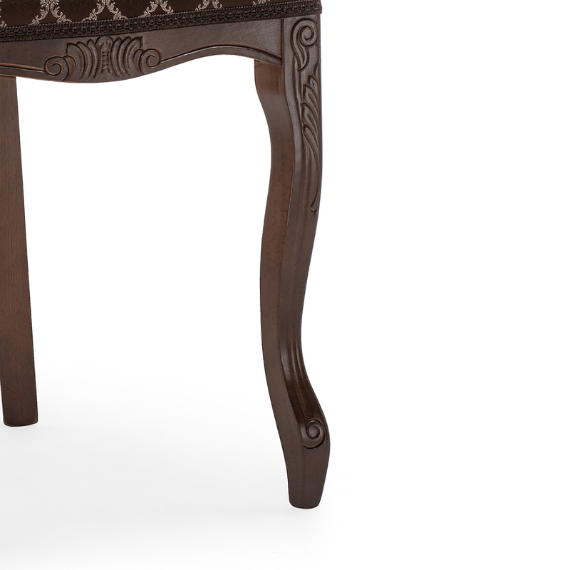 Стул деревянный, Клето орех / коричневый