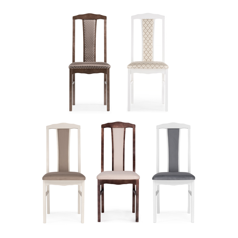 Стул деревянный, Гроджин орех / коричневый