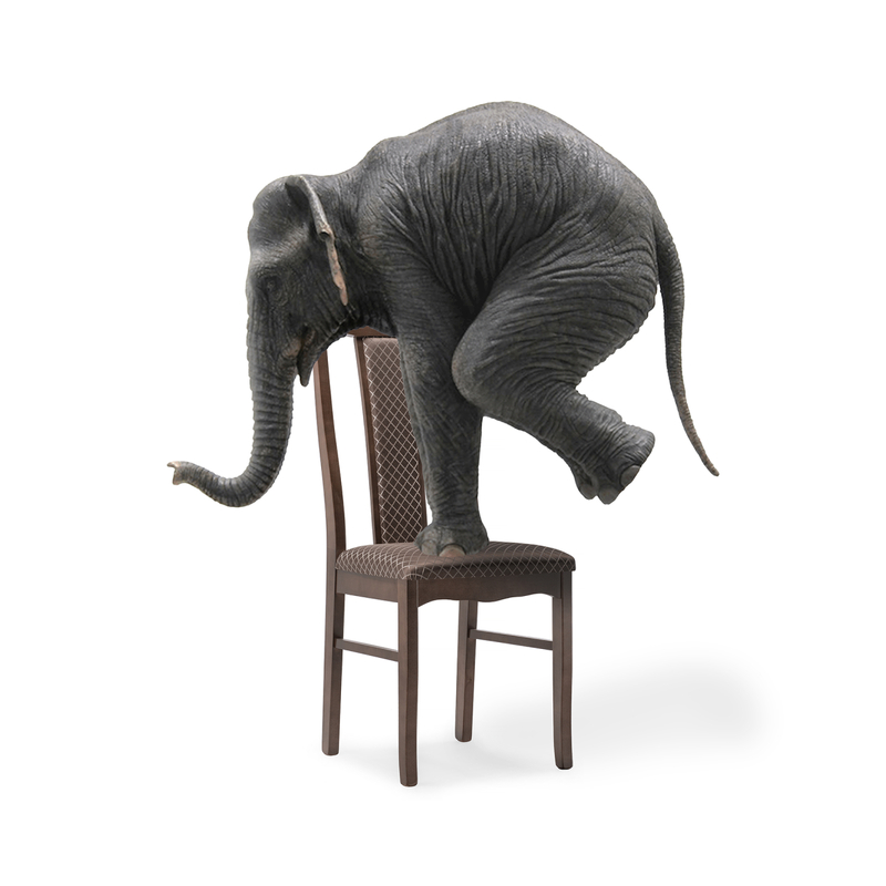 Стул деревянный, Гроджин орех / коричневый