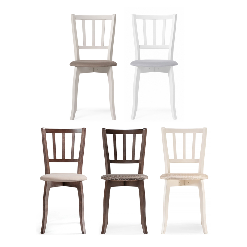 Стул деревянный, Айра орех / коричневый