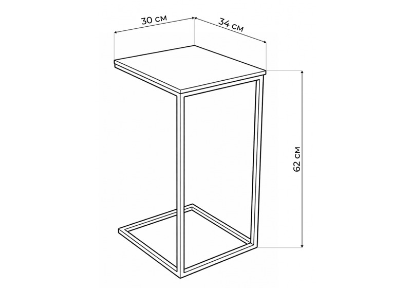 Журнальный стол, Геркулес дуб велингтон