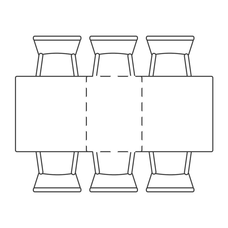 Стол деревянный, Макта 140 дуб велингтон / черный матовый