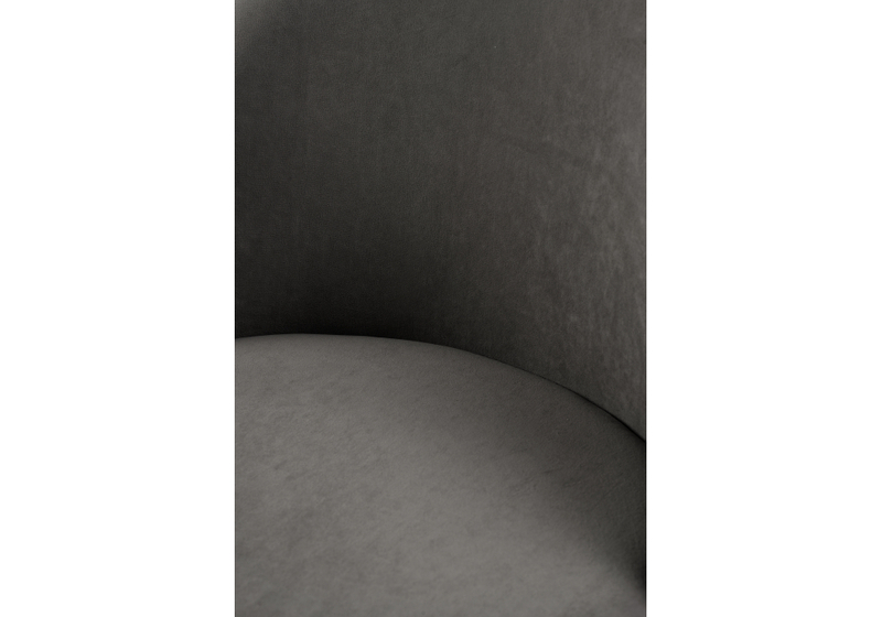 Барный стул, Амизуре темно-серый / черный матовый