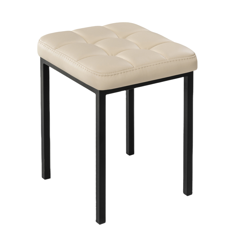 Табурет, Байя  кожзам d1 / черный матовый