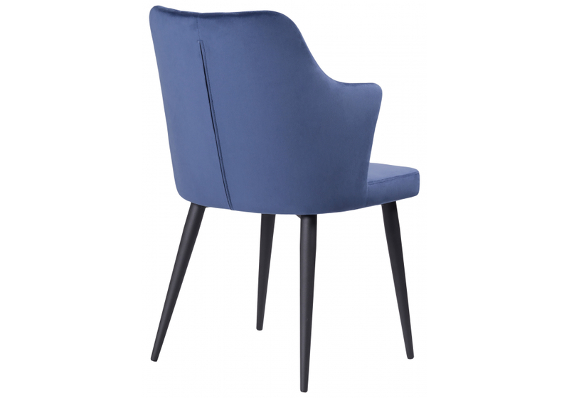 Стул на металлокаркасе, Velen dark blue