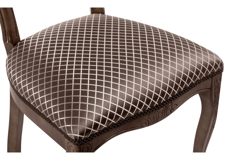 Стул деревянный, Лауро орех / ромб