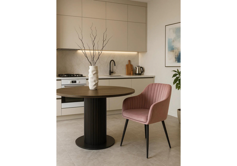 Стул на металлокаркасе, Slam dark pink