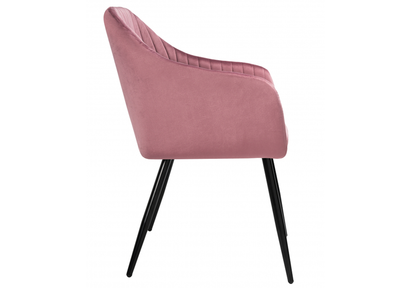 Стул на металлокаркасе, Slam dark pink