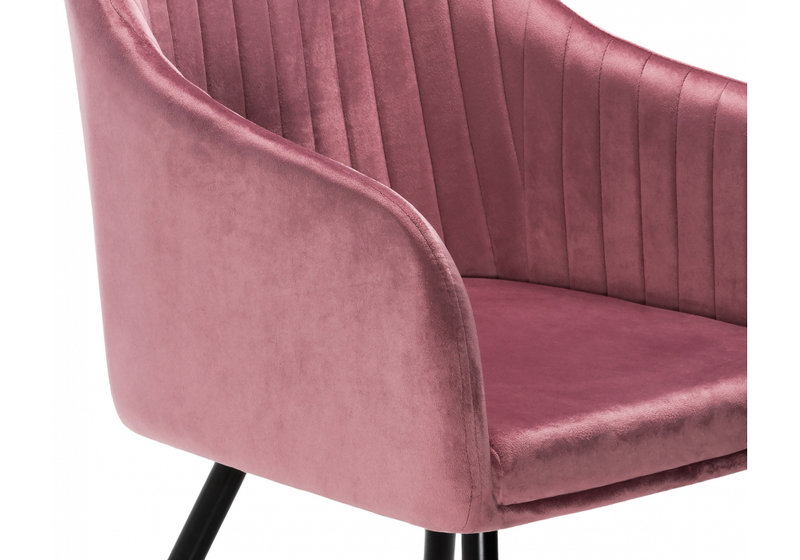 Стул на металлокаркасе, Slam dark pink