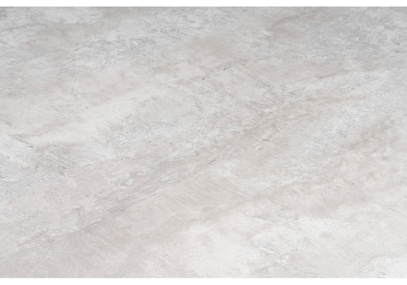 Стол деревянный, Форли бетон / черный матовый