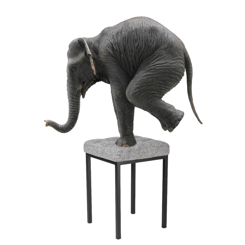 Табурет, Байя рогожка графит / черный матовый