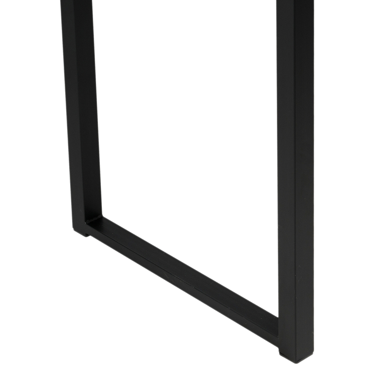 Стол деревянный, Форли дуб велингтон / черный матовый