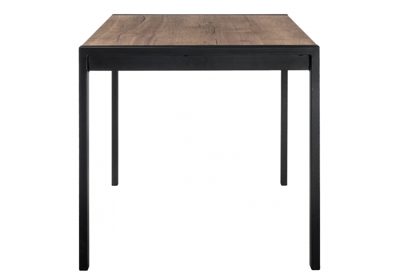 Стол деревянный, Центавр велингтон / черный матовый