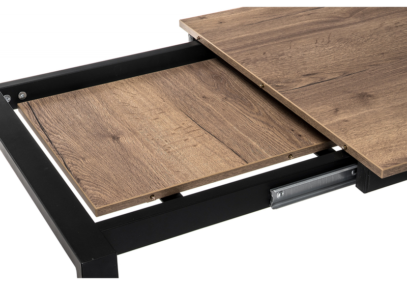 Стол деревянный, Центавр велингтон / черный матовый