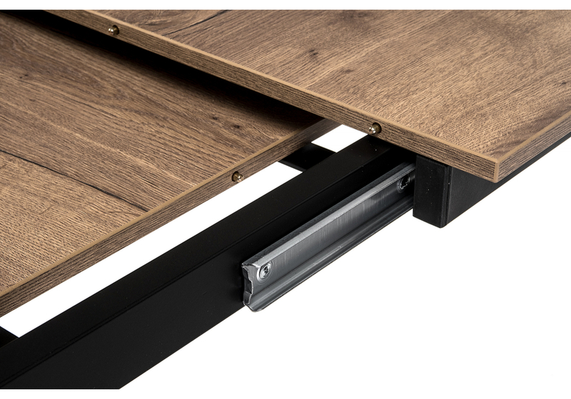 Стол деревянный, Центавр велингтон / черный матовый