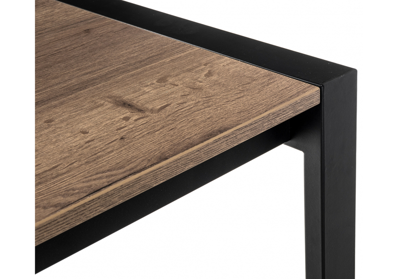 Стол деревянный, Центавр велингтон / черный матовый