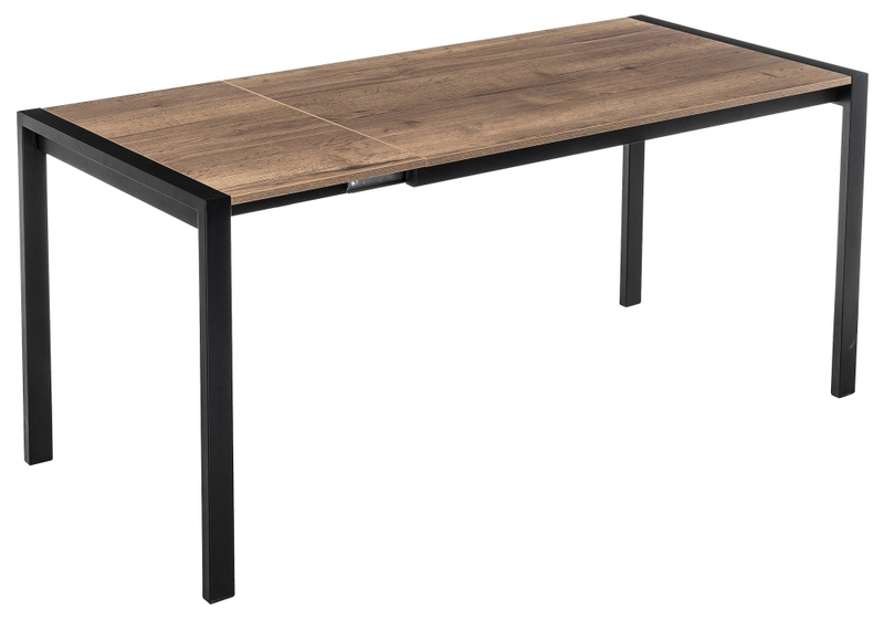 Стол деревянный, Центавр велингтон / черный матовый