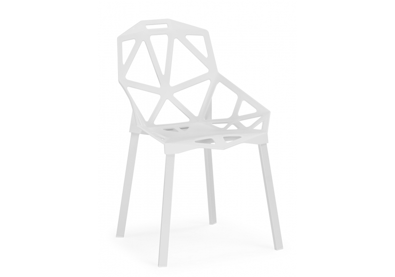 Пластиковый стул, One PC-015 белый