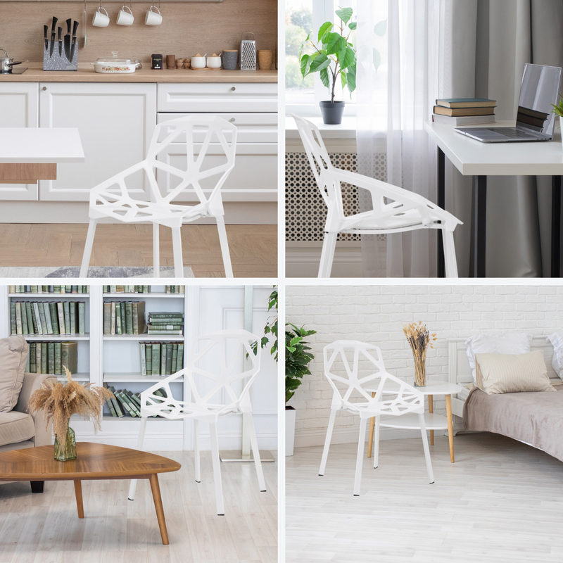 Пластиковый стул, One PC-015 белый