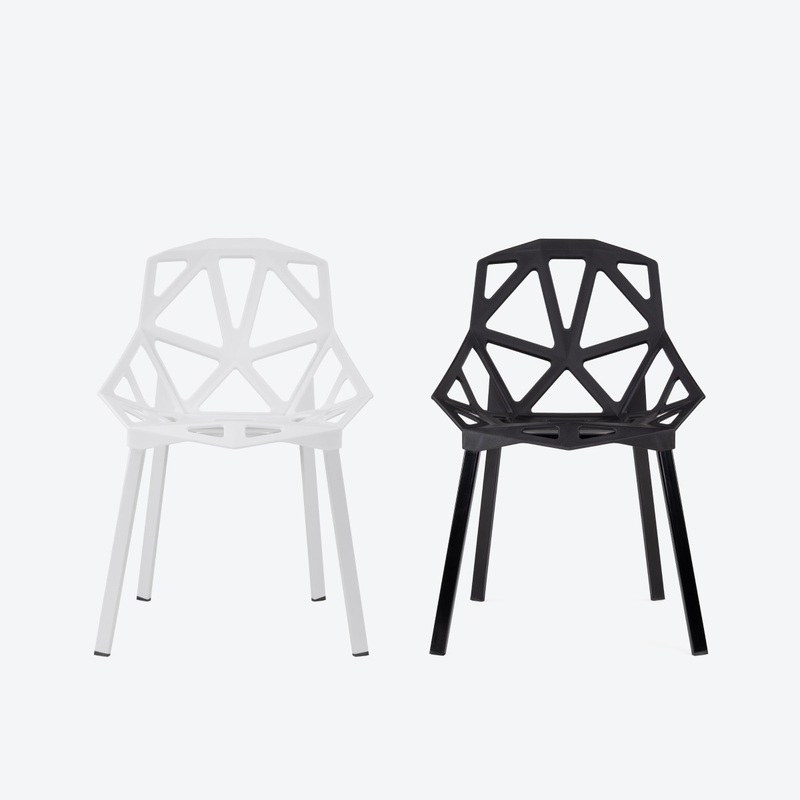 Пластиковый стул, One PC-015 белый