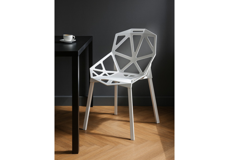 Пластиковый стул, One PC-015 белый