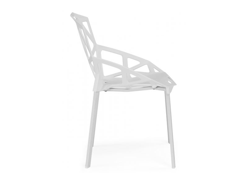 Пластиковый стул, One PC-015 белый