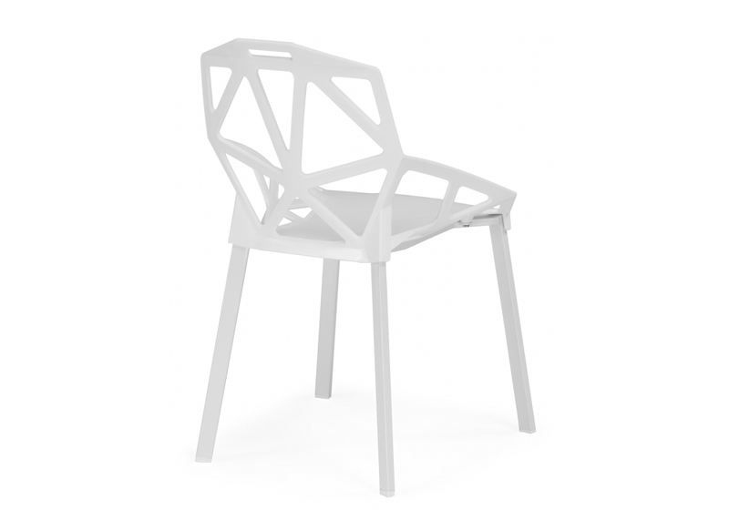 Пластиковый стул, One PC-015 белый