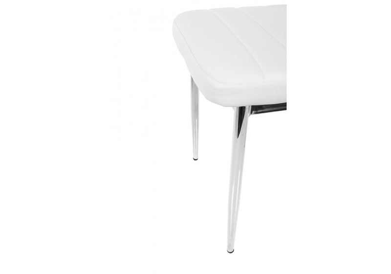 Стул на металлокаркасе, на металлокаркасе DC2-001 white