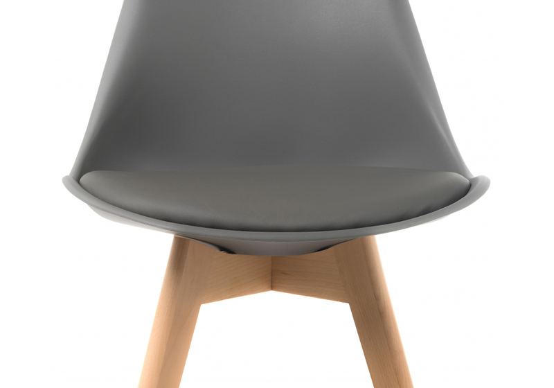 Пластиковый стул, Bonuss dark gray