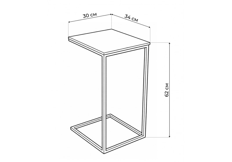Журнальный стол, Геркулеc серый мрамор