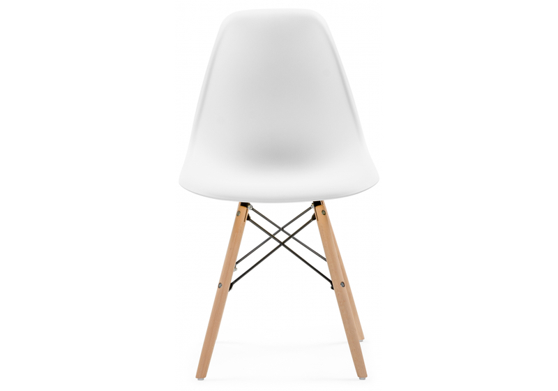 Пластиковый стул, Eames PC-015 белый