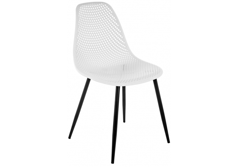 Стул на металлокаркасе, на металлокаркасе Vero белый