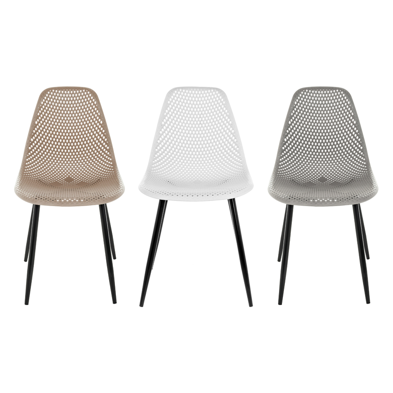 Стул на металлокаркасе, на металлокаркасе Vero белый