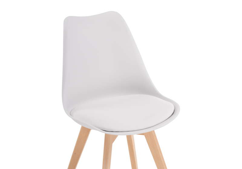 Пластиковый стул, Bonuss белый