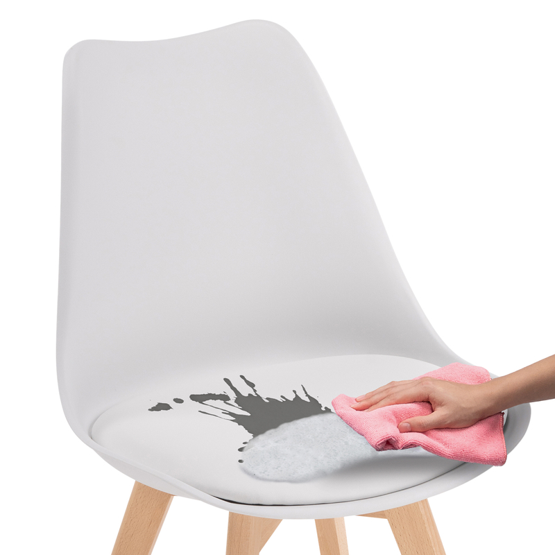 Пластиковый стул, Bonuss белый