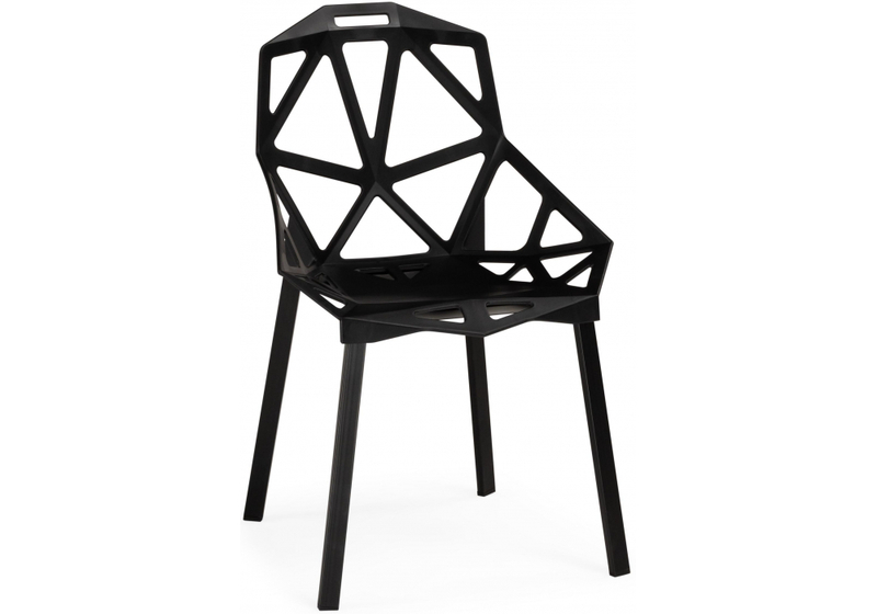Пластиковый стул, One PC-015 черный