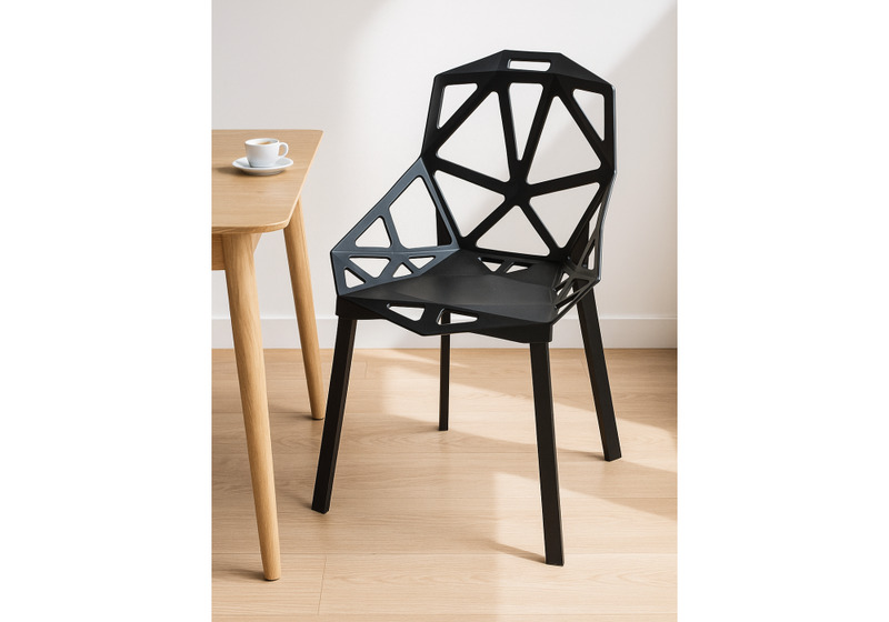 Пластиковый стул, One PC-015 черный