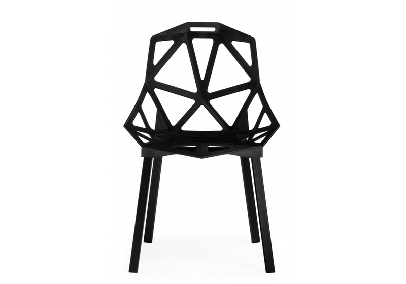 Пластиковый стул, One PC-015 черный