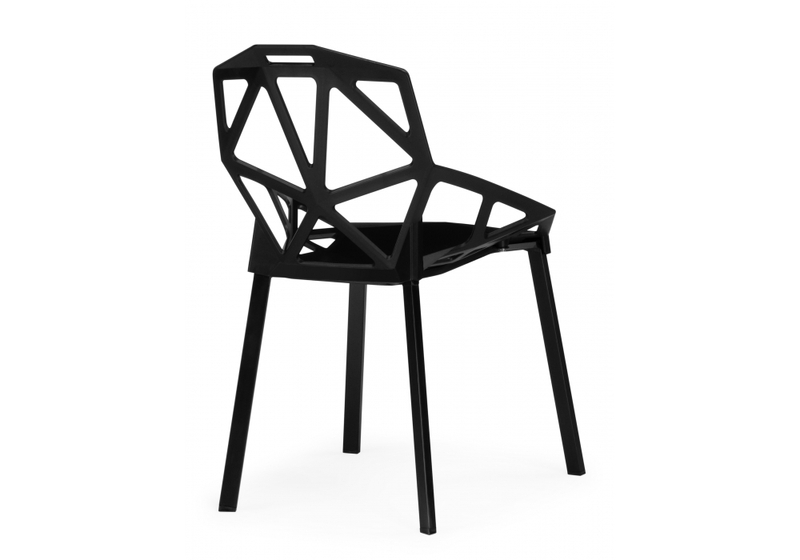 Пластиковый стул, One PC-015 черный