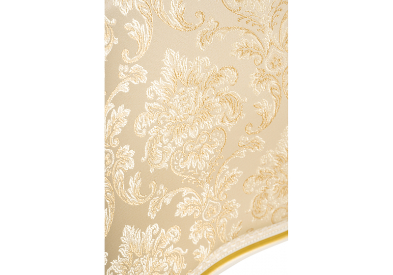 Стул деревянный, Лауро патина золото / бежевый